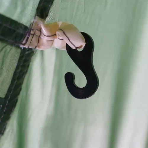  5 személyes zöld vízálló tipi kempingsátor