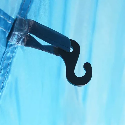  5 személyes kék vízálló tipi kempingsátor