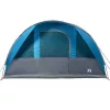  5 személyes kék vízálló alagút kempingsátor