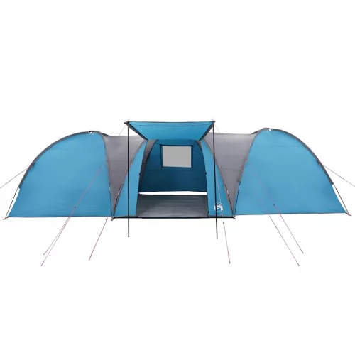  8 személyes kék vízálló kupolás családi sátor