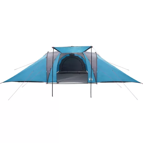 6 személyes kék vízálló kupolás családi sátor