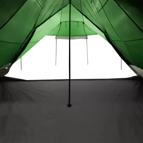  8 személyes zöld vízálló tipi családi sátor