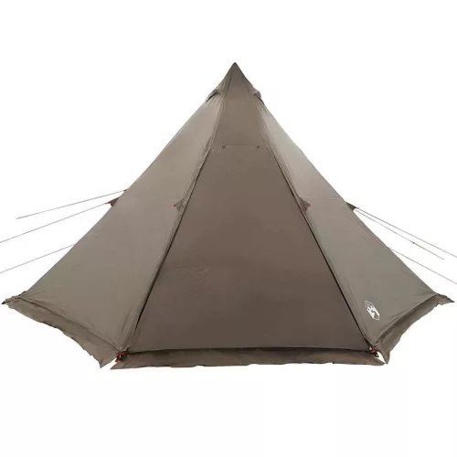  8 személyes barna vízálló családi tipisátor