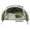  6 személyes zöld vízálló alagút alakú családi sátor