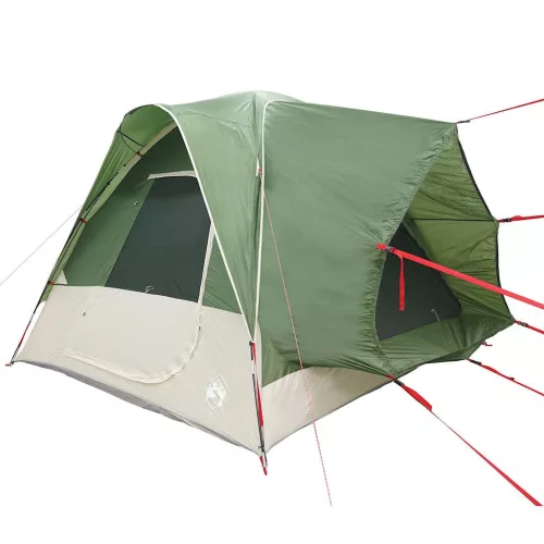  4 személyes zöld vízálló autósátor