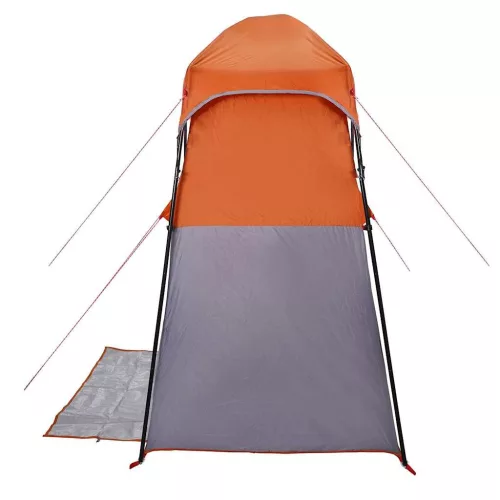  2 személyes szürke és narancssárga vízálló zuhanysátor