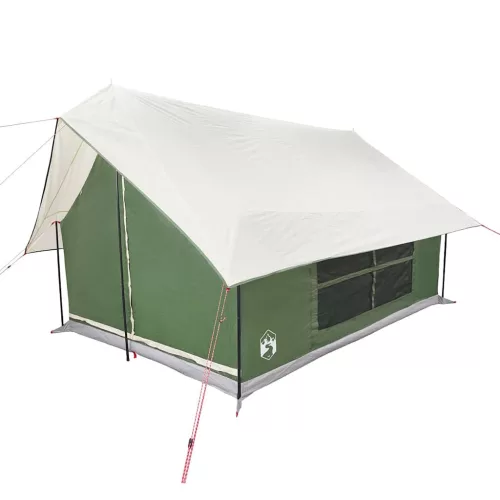  5 személyes zöld vízálló kempingsátor