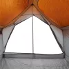  5 személyes szürke és narancssárga vízálló kempingsátor