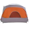  6 személyes szürke és narancssárga vízálló családi sátor