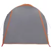  6 személyes szürke és narancssárga vízálló alagút családi sátor