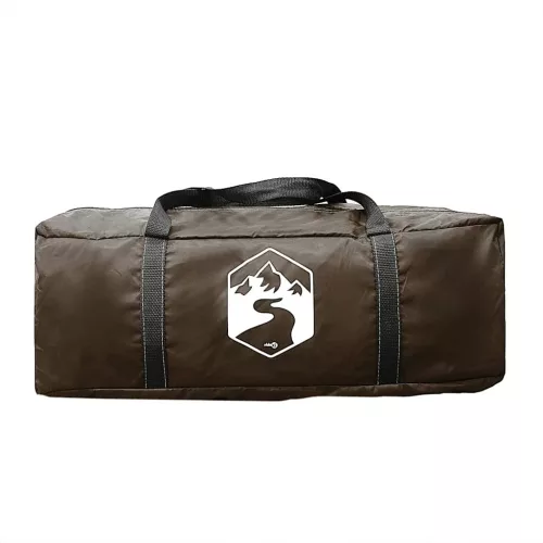  6 személyes barna vízálló alagút alakú családi sátor