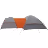  5 személyes szürke és narancssárga vízálló kempingsátor