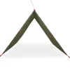  olívazöld vízálló kempingponyva 366x306 cm