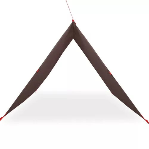  barna vízálló kempingponyva 366x306 cm