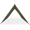  olívazöld vízálló kempingponyva 406x306 cm