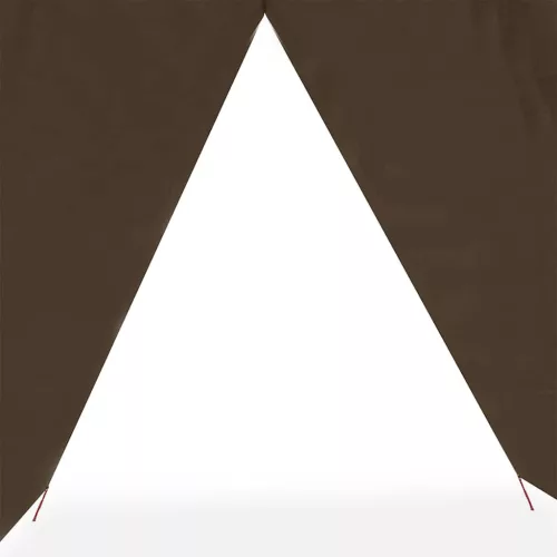  barna vízálló kempingponyva 451x420 cm