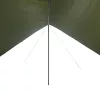  olívazöld vízálló kempingponyva 438x376x212 cm
