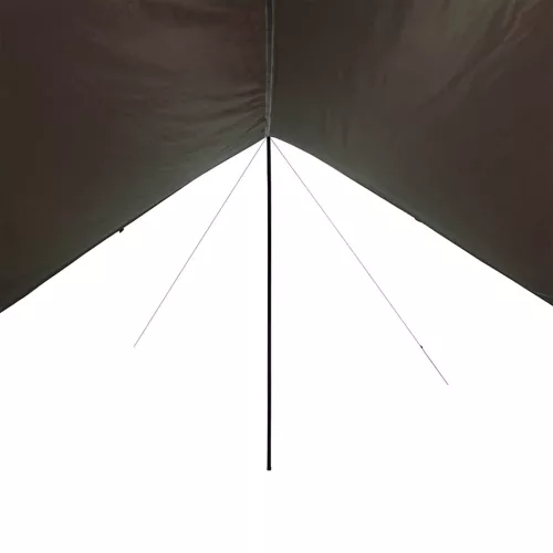  barna vízálló kempingponyva 462x306x211 cm