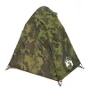  2 személyes terepszínű vízálló kupolás kempingsátor