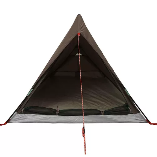  2 személyes barna vízálló kempingsátor