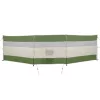  zöld vízálló szélfogó kempingponyva 508x130 cm