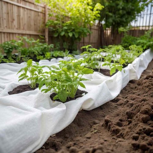  fehér poliészter szál geotextília talajtakaró 1 x 150 m