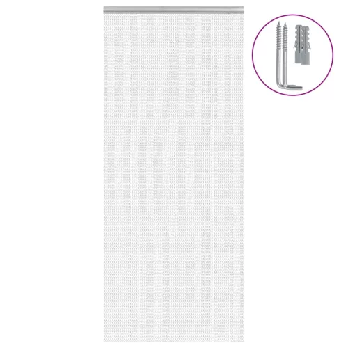  alumínium láncos ajtószúnyogháló 90 x 220 cm