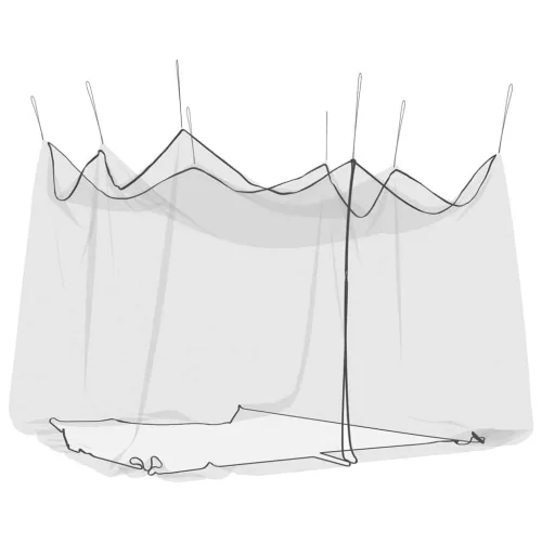  szúnyogháló beltéri kültéri 156 háló fekete 300x300x250 cm