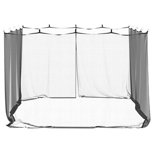  fekete szúnyogháló 156 háló 300x300x200 cm