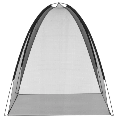  fekete hálós mongol szúnyogháló ajtókkal 200 x 120 x 130 cm