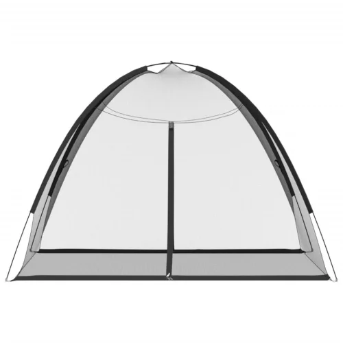  fekete hálós mongol szúnyogháló ajtókkal 200 x 150 x 140 cm