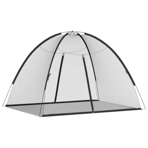  fekete hálós mongol szúnyogháló ajtókkal 200 x 150 x 140 cm