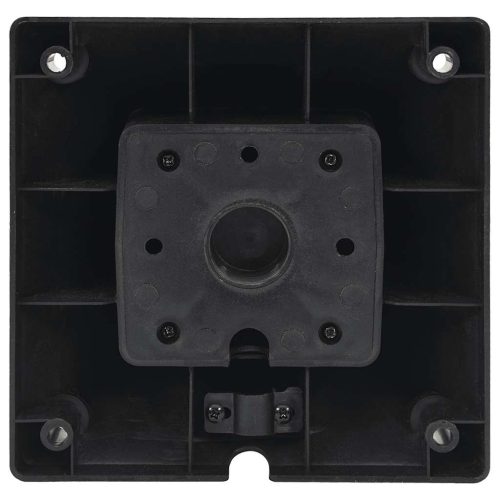  2-utas kültéri tüskés konnektoros oszlop lámpával 16x16x39,5 cm