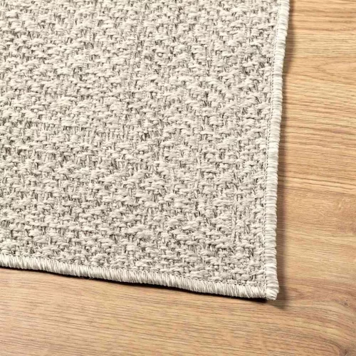  ZIZUR krém juta hatású beltéri és kültéri szőnyeg 80x200 cm