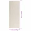  ZIZUR krém juta hatású beltéri és kültéri szőnyeg 80x200 cm