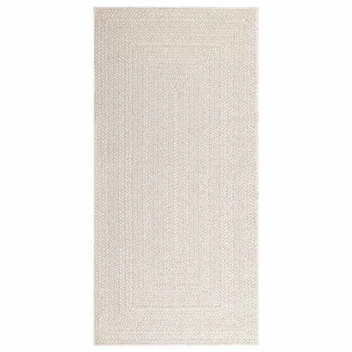  ZIZUR krém juta hatású beltéri és kültéri szőnyeg 100x200 cm