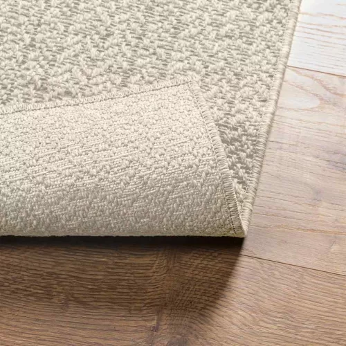  ZIZUR krém juta hatású beltéri és kültéri szőnyeg 200x200 cm