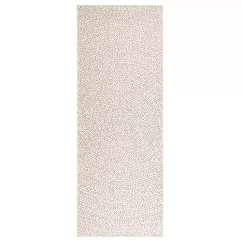  ZIZUR krém juta hatású beltéri és kültéri szőnyeg 80x200 cm