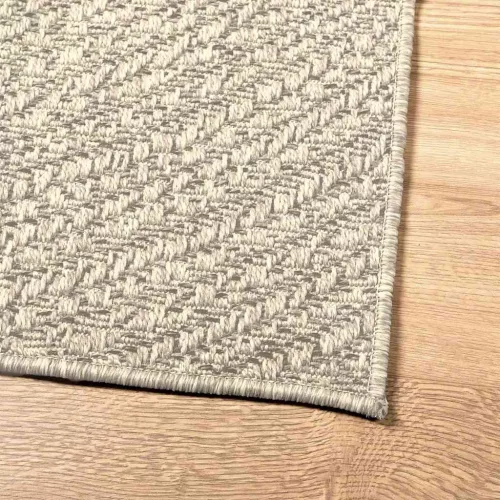  ZIZUR krém juta hatású beltéri és kültéri szőnyeg 200x200 cm