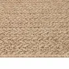  ZIZUR bézs juta hatású beltéri és kültéri szőnyeg 60 x 110 cm
