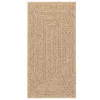  ZIZUR bézs juta hatású beltéri és kültéri szőnyeg 80 x 250 cm