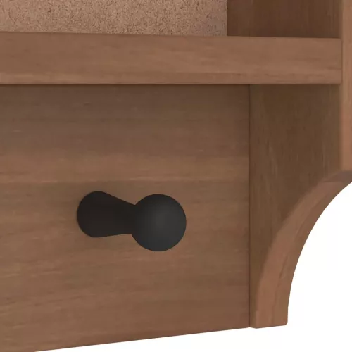  SANDNES tömör fenyőfa falra szerelt kabátállvány 45x12x35 cm