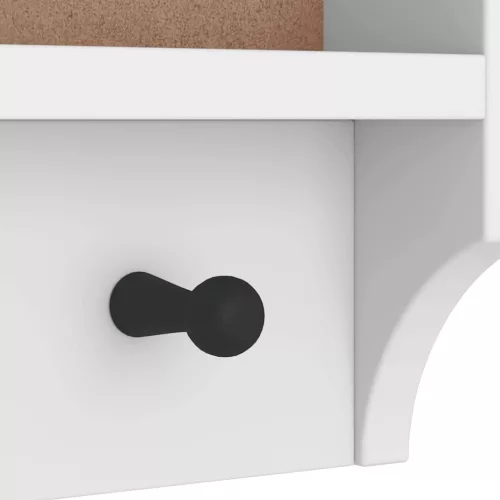  SANDNES tömör fenyőfa falra szerelt kabátállvány 45x12x35 cm