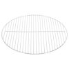  kerek 304 rozsdamentes acél BBQ grillrács Ø50 cm