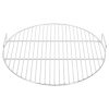  kerek 304 rozsdamentes acél BBQ grillrács fogantyúval Ø44,5 cm