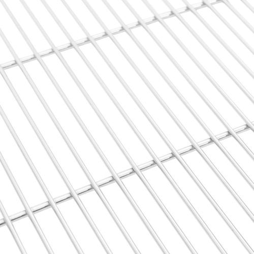  kerek 304 rozsdamentes acél BBQ grillrács fogantyúval Ø44,5 cm