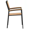  Összecsukható Szék 4 pcs Barna 56 x 57 x 87 cm Tömör Akácfa