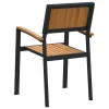  Összecsukható Szék 4 pcs Barna 56 x 57 x 87 cm Tömör Akácfa