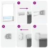  redőny Blackout 50x150 cm szövetszélesség 45,7 cm poliészter