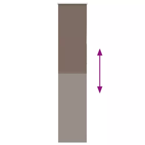  redőny Blackout 60x230 cm szövetszélesség 55,7 cm Poliészter